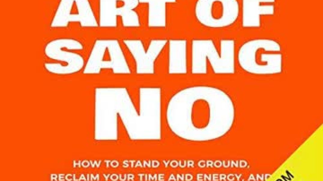 The Art of Saying No!