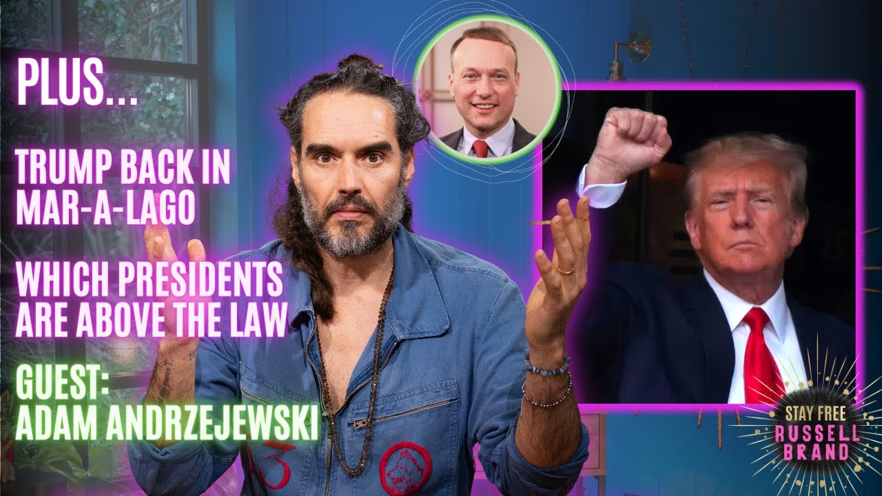 TRUMPED UP CHARGES | Legit or Bullsh*t!? - #106 - Stay Free With Russell Brand PREVIEW