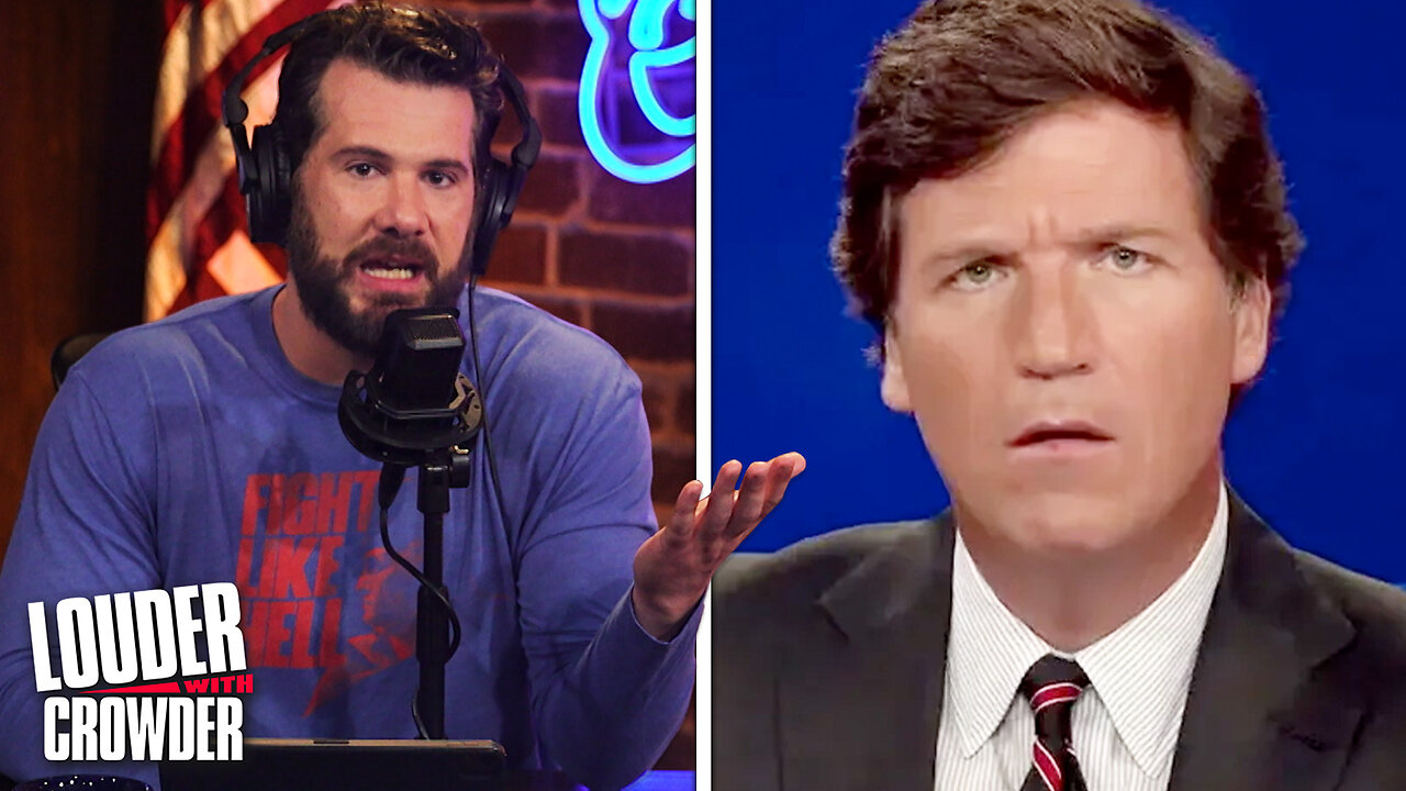 THE GRAND PLAN BEHIND TUCKER CARLSON'S FIRING! | Louder with Crowder