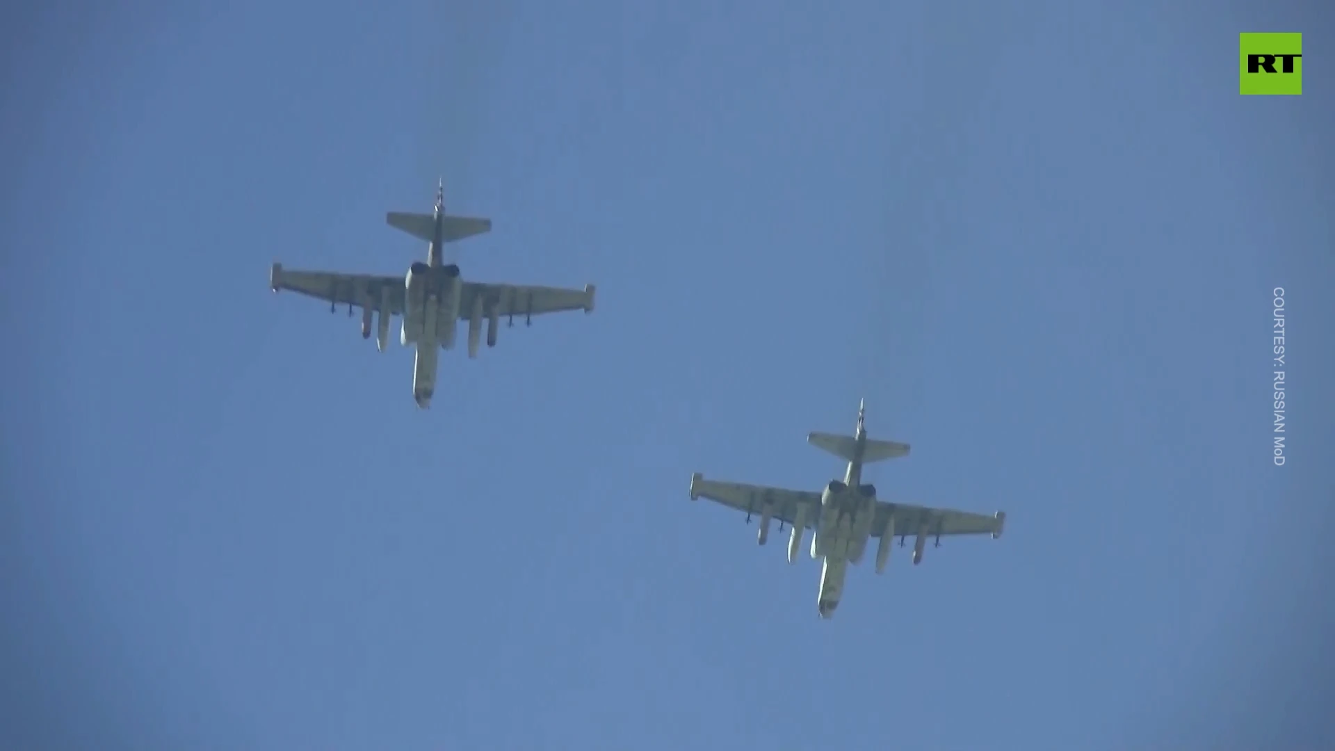 Russian Su-25 attack aircraft on combat duty amid ongoing hostilities