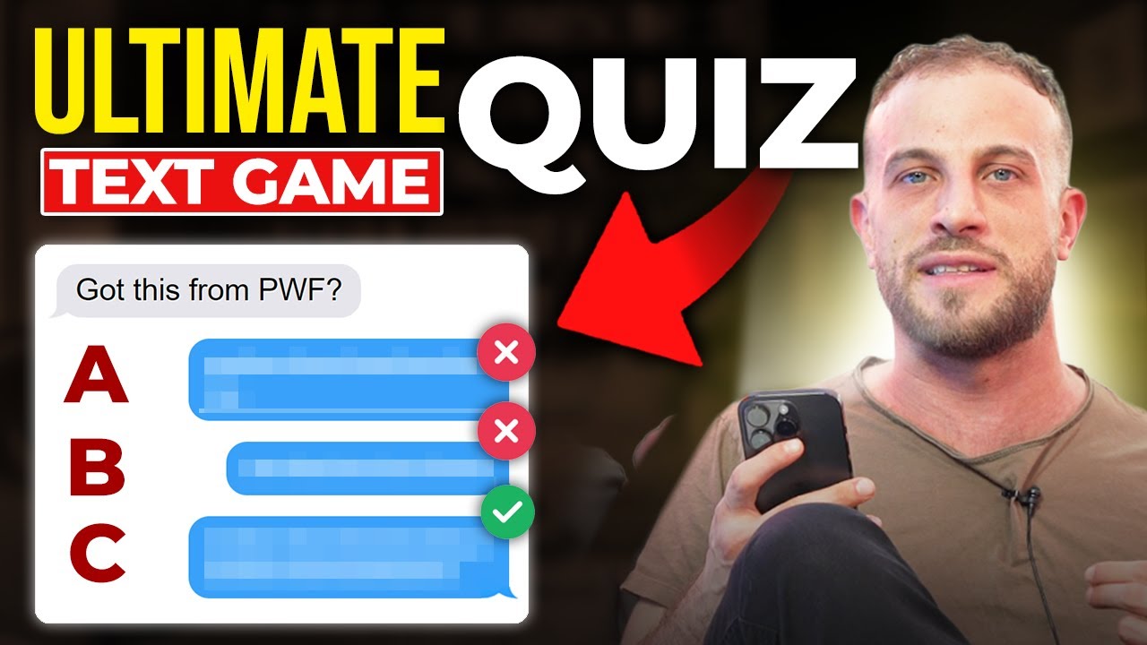 Ultimate Text Game Quiz - How Good is Your Rizz?