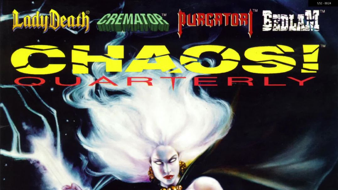 Chaos Quarterly #1-4 (Lady Death, Purgatorio, Cremator etc)