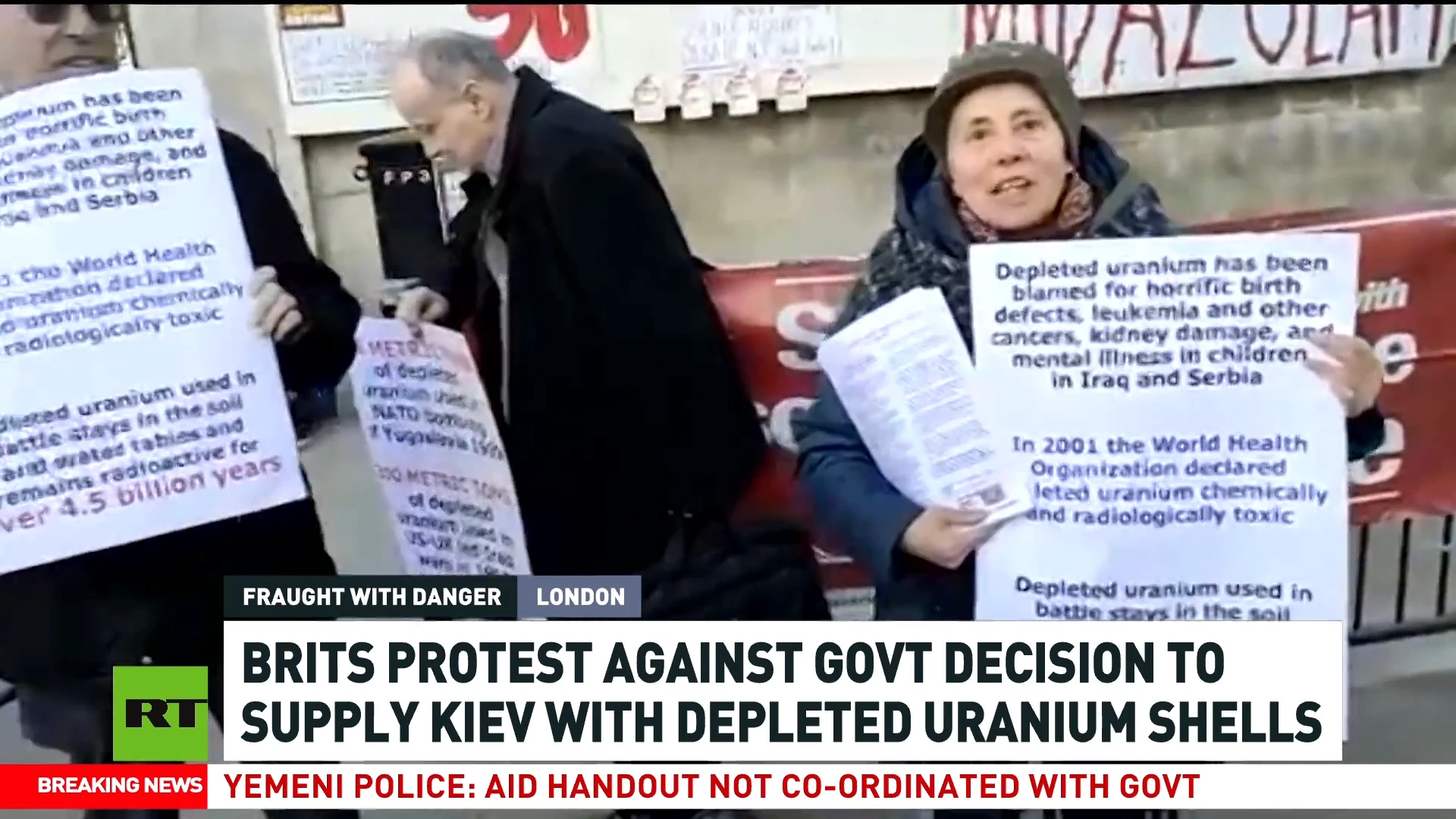 UK to send depleted uranium to Kiev... consequences be damned