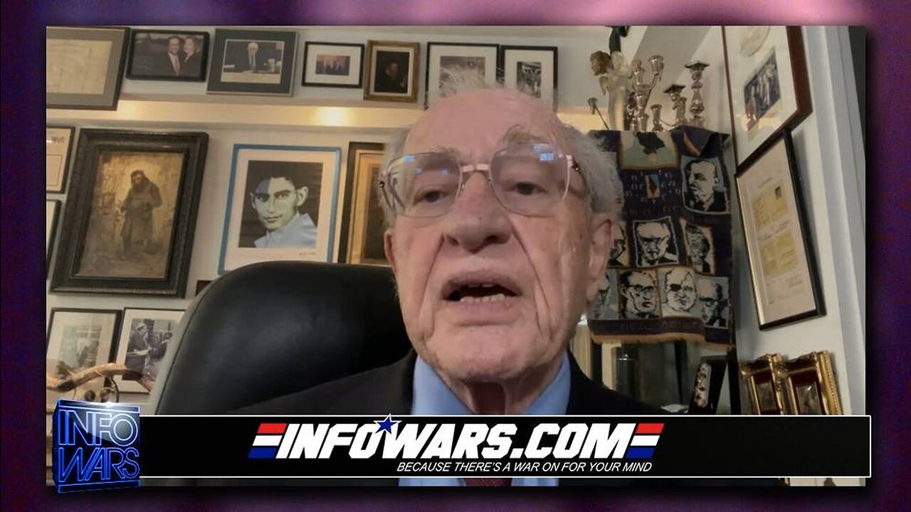 Alan Dershowitz Warns Alex Jones: Trump Indictment Threatens American