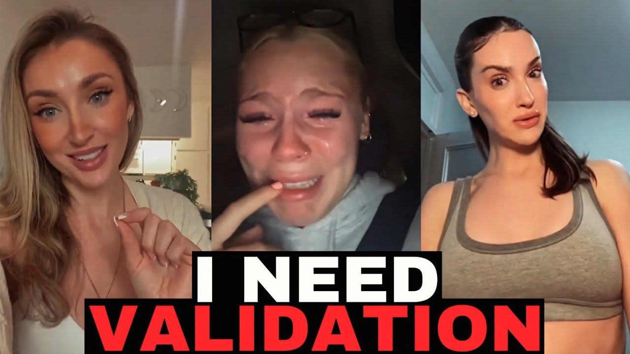 Modern Women Crying after Breakups on TIKTOK