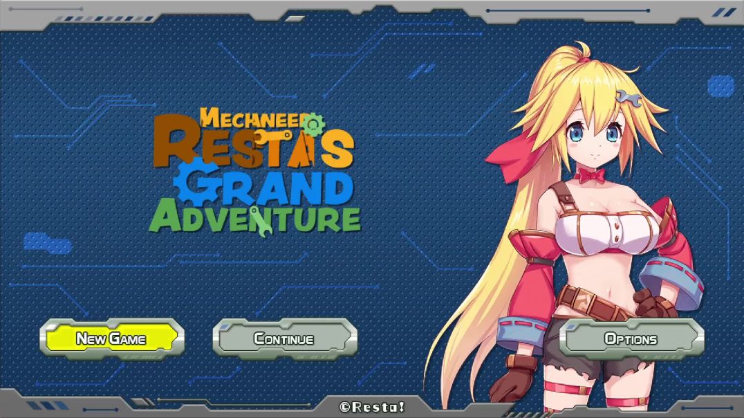 Grim's Hentai Games Corner: Mechaneer Resta's Grand Adventure: How Well Does It Do Mega Man?