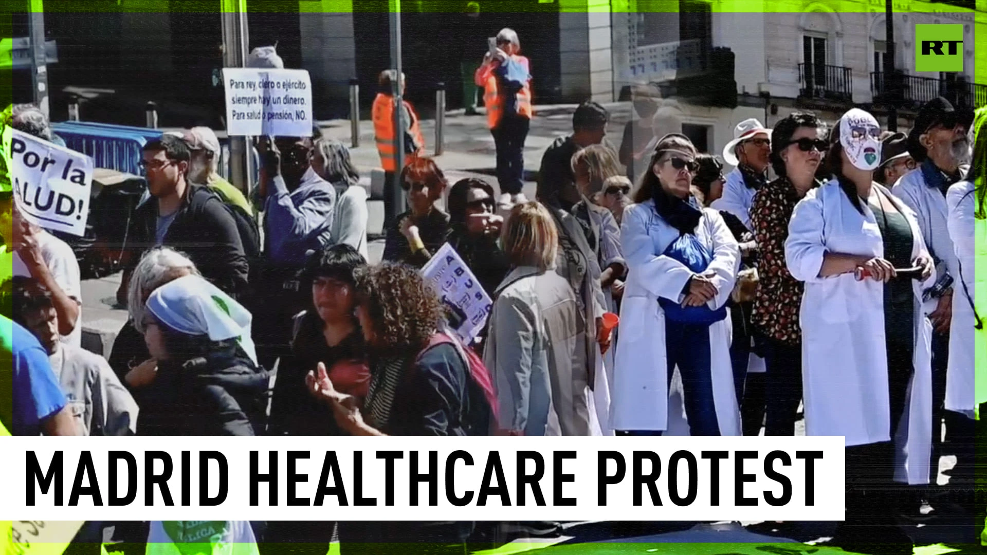 Madrid protests against healthcare cuts