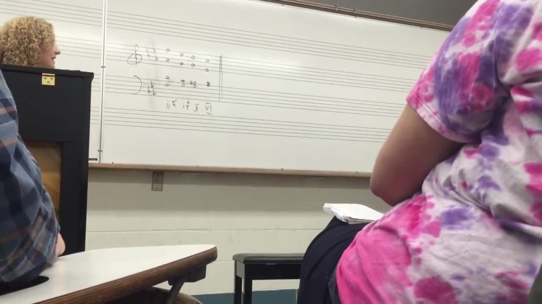 Music Teacher Starts Singing Pop Song, Then The Entire Class Does Something Incredible