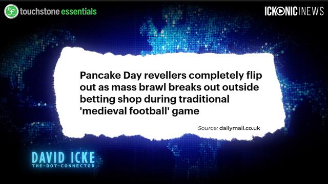 The Pancake Day Clowns Of The Week - David Icke