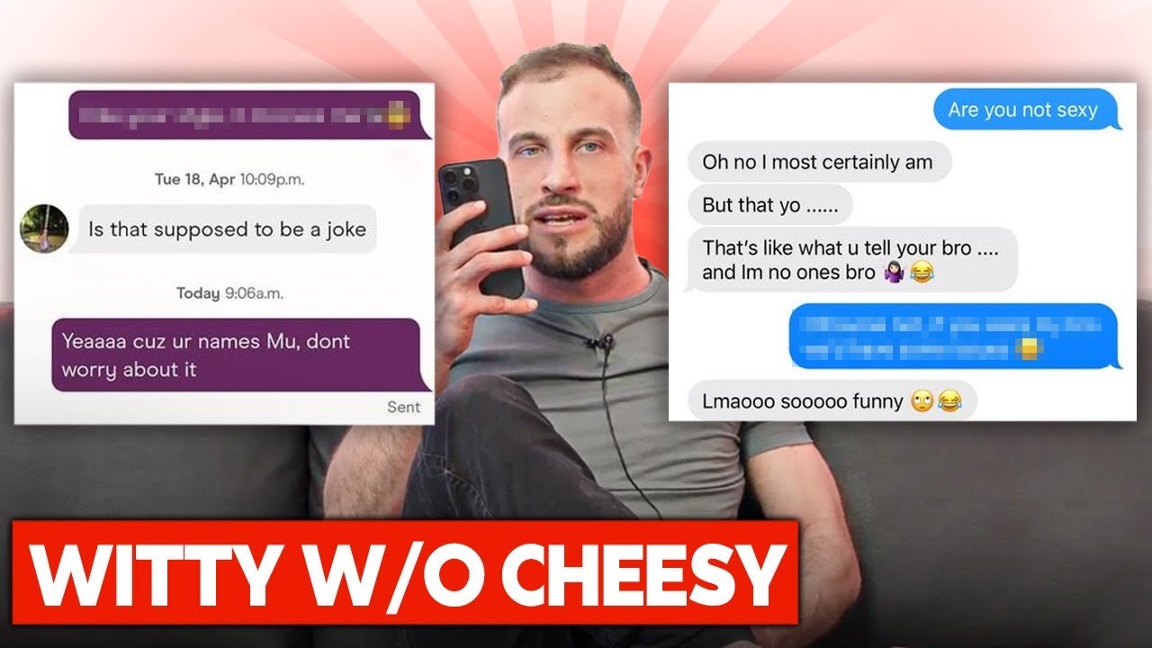 How To Be Witty Without Being Cheesy Over Text