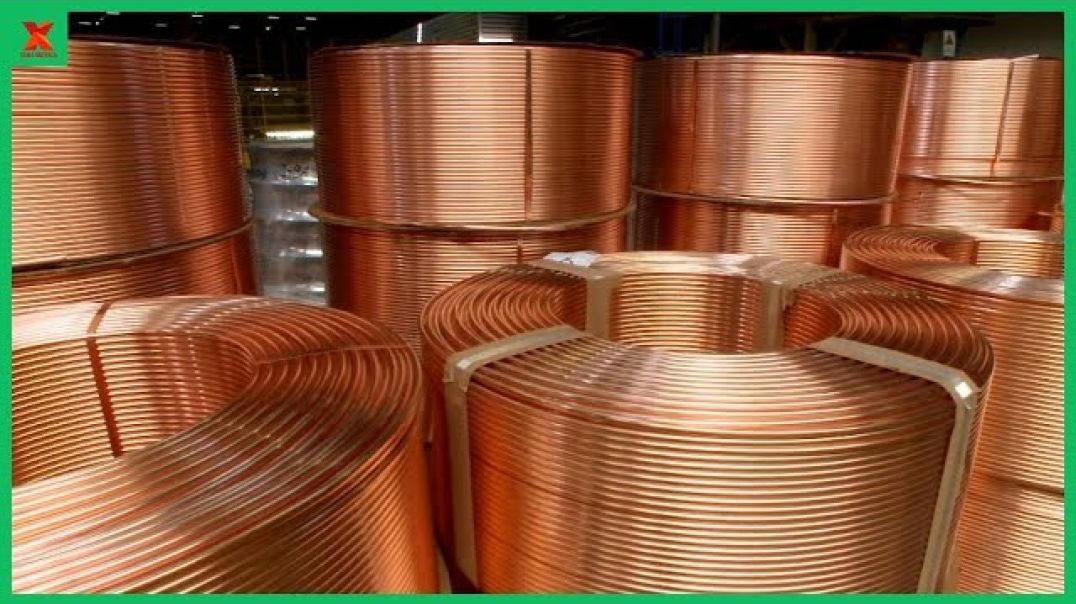 Copper Mining Process You've Never Seen.Copper Tube & Copper Anodes Manufacturing From Recycled Scrap