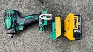 Power tools and battery adapters.