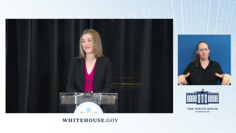 Press Conference with Amanda Sloat, Senior Director for Europe at the National Security Council