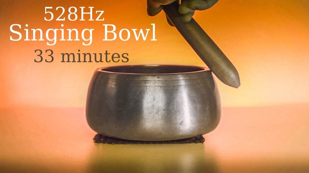 528 Hz Singing bowl sound