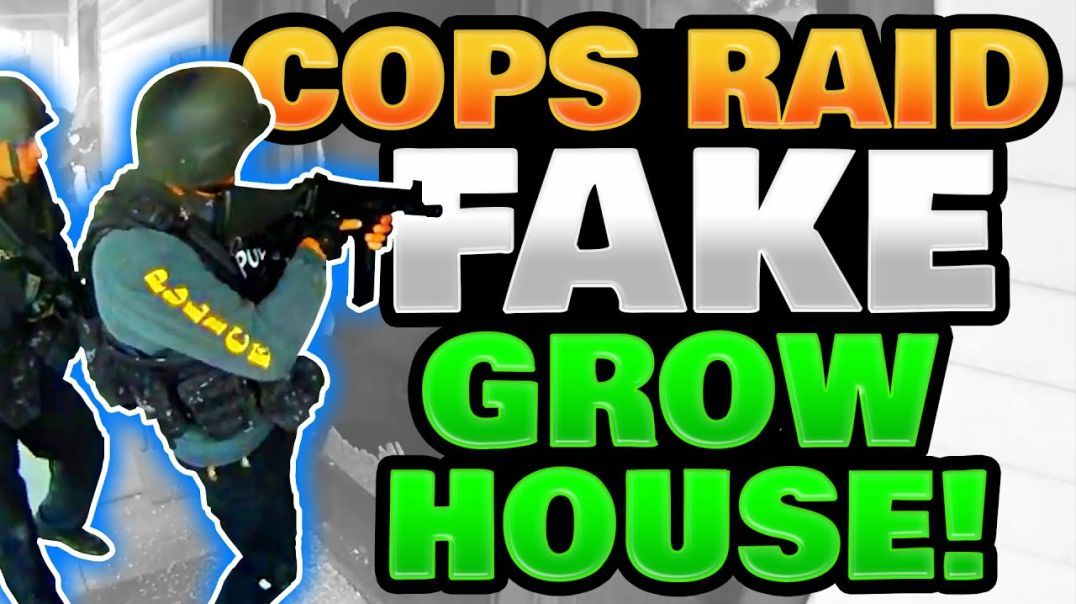 Cops Set-up and BUSTED! - Illegal Raid On Fake Grow House!