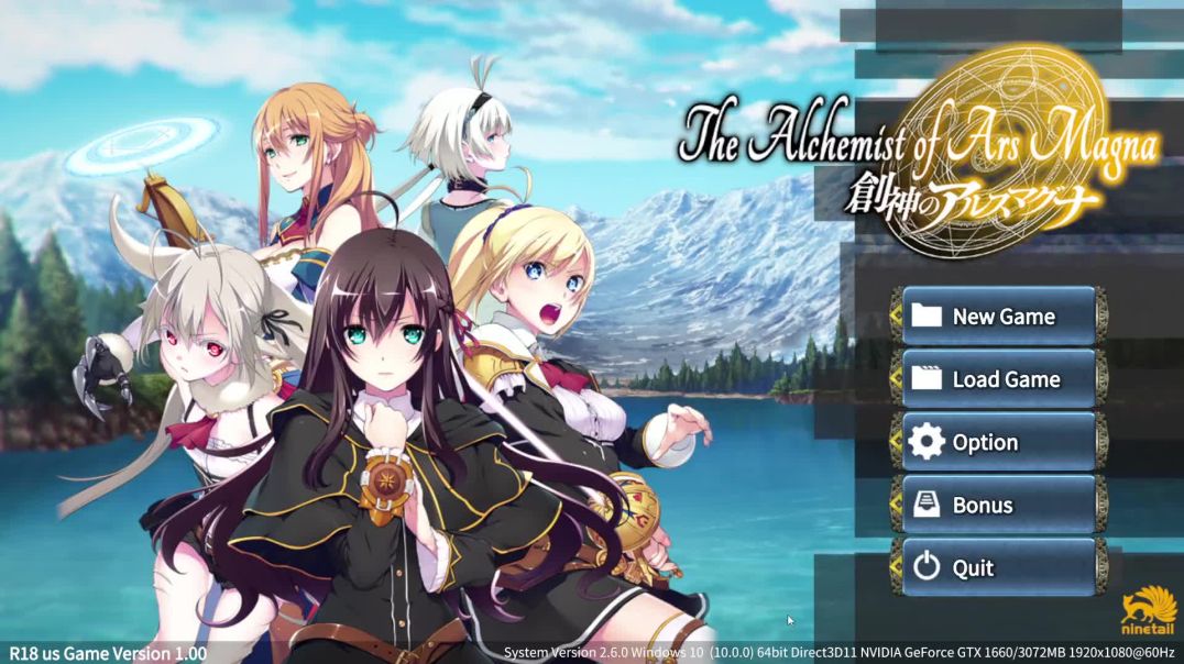 Grim's Hentai Games Corner: The Alchemist Of Ars Magna! Go Buy It!