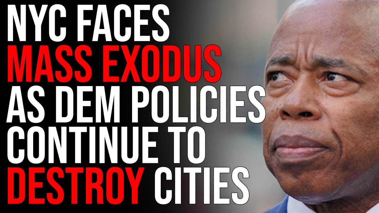 NYC Faces MASS EXODUS As Democrat Policies Continue To DESTROY Cities