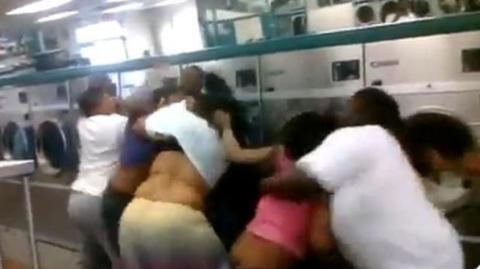 WHAT THE HELL IS SO IMPORTANT THAT YOU NEED TO BRAWL OVER IT AT PUBLIC LAUNDRY ? GUESS WHO