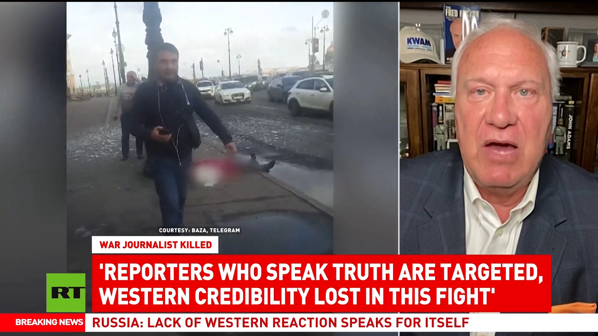 'Reporters who speak truth are targeted' - Steve Gill on Russian blogger's murder