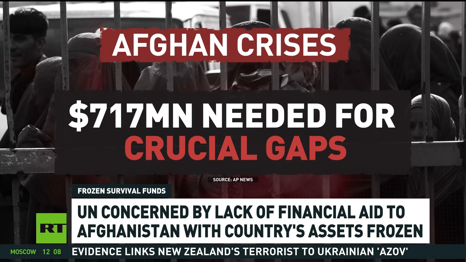 Afghanistan suffers as much needed survival assets still frozen