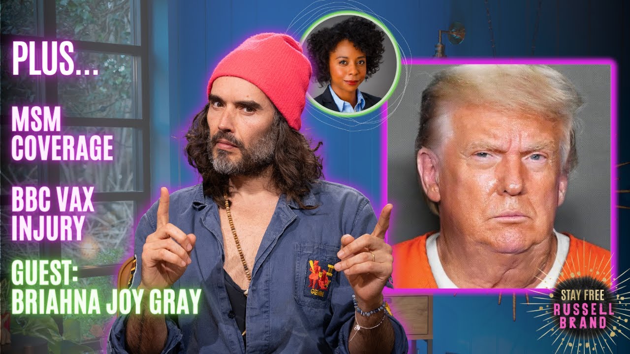 TRUMP TO JAIL?!?! | Countdown To ARREST Starts Here - #104 - Stay Free With Russell Brand PREVIEW