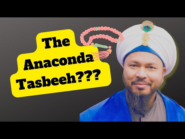 LOKMAN EFFENDI - THE ANACONDA TASBEEH?!?!?