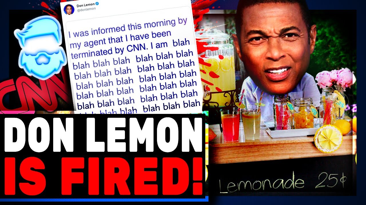 CNN Just FIRED Don Lemon & He Has A MELTDOWN On Twitter! Why This Is Different Than Tucker Carlson