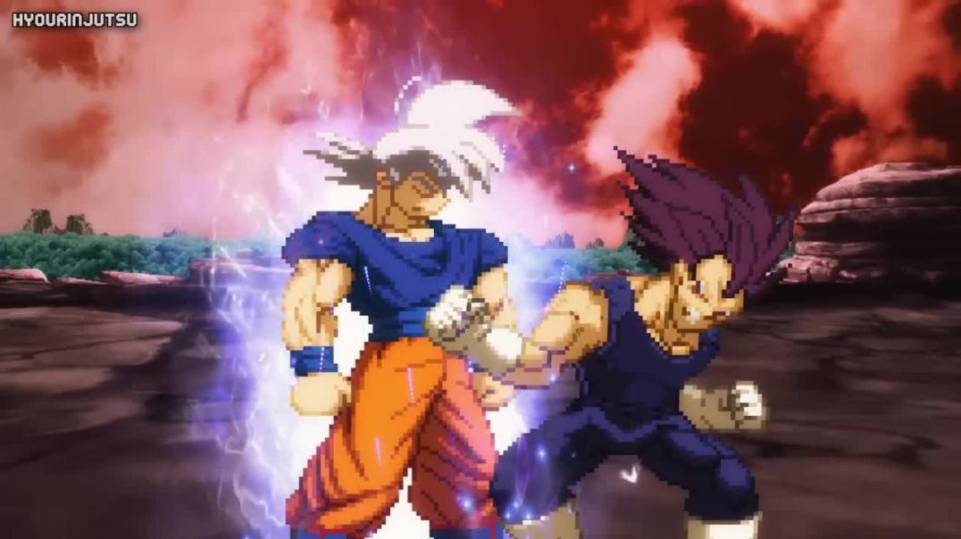 [What-If] Ultra Instinct Goku VS Ultra Ego Vegeta