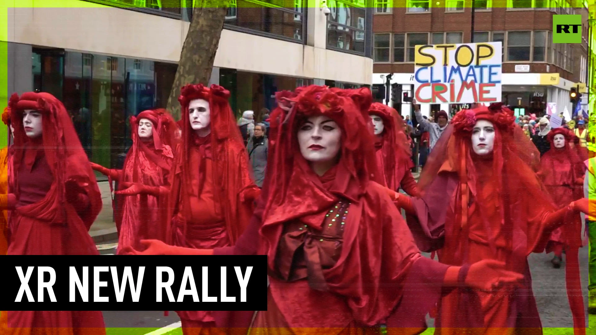 New series of Extinction Rebellion protests takes place in London