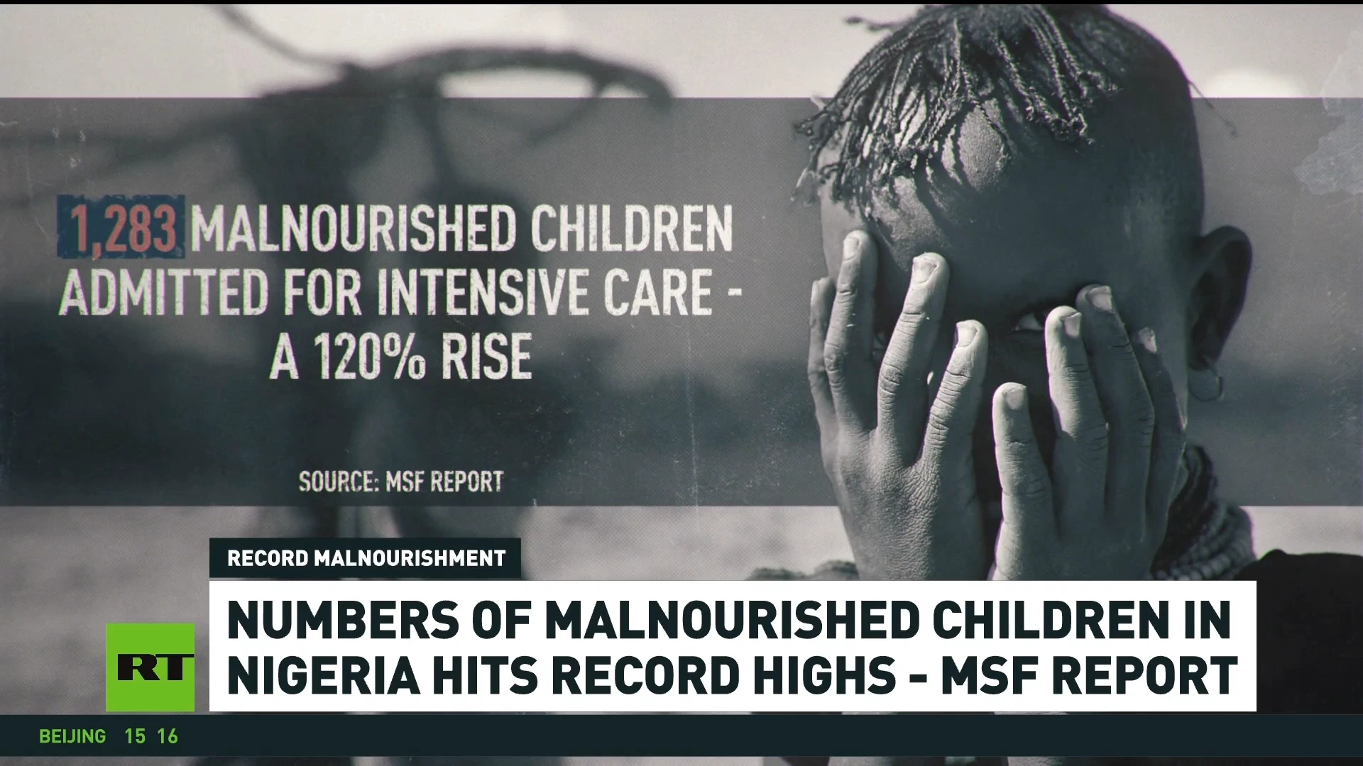 Record number of malnourished children suffer in Nigeria