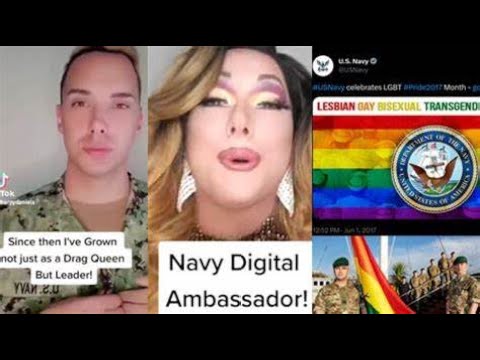 NEW US NAVY DRAG DIGITAL RECRUITMENT AMBASSADOR BACKLASH!