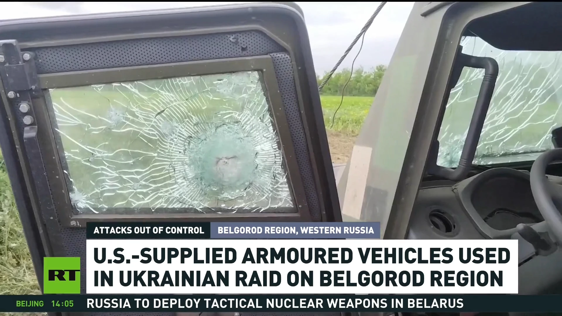 US-supplied vehicles used in attack on Belgorod despite Washington’s assurances