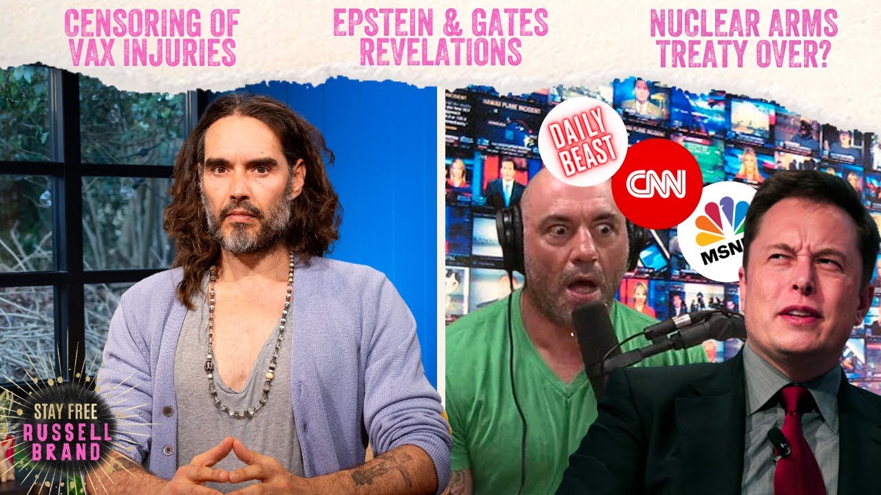 Rogan & Musk ATTACKED By The Liberal Media - #137 - Stay Free With Russell Brand PREVIEW