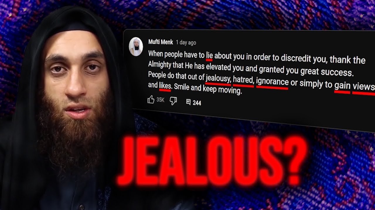 MUFTI MENK - “YOU ARE JEALOUS, HATING & IGNORANT” @muftimenkofficial