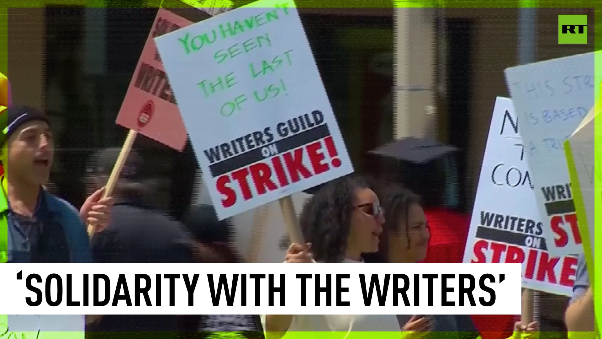 ‘Pay your writers!’: Boston University students protest visit of Warner Bros. Discovery CEO