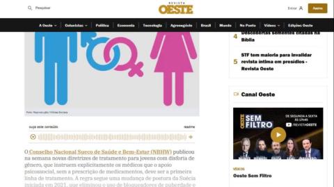 Suecia - O pais feminista abandona o ``O tratamento baseado na Ideologia de Genero``