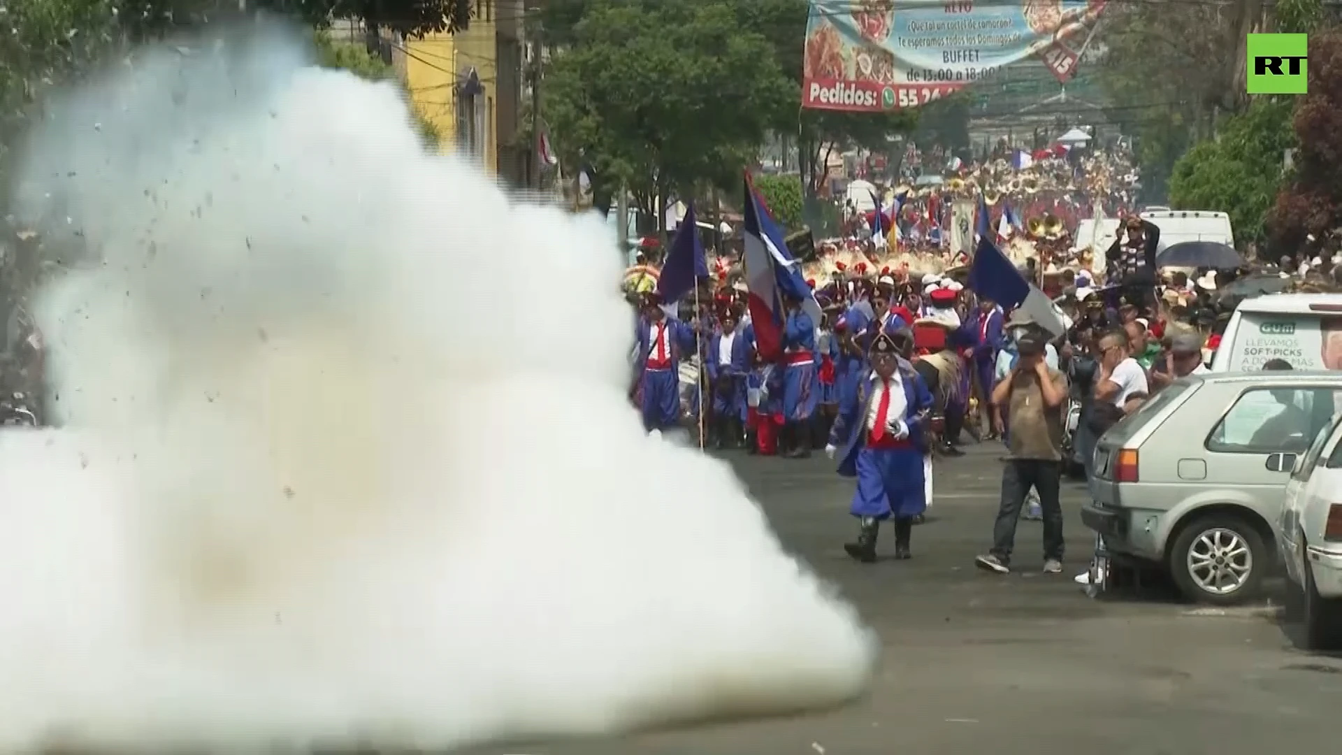 Mexico re-enacts victory over French Army as part of Cinco de Mayo celebrations