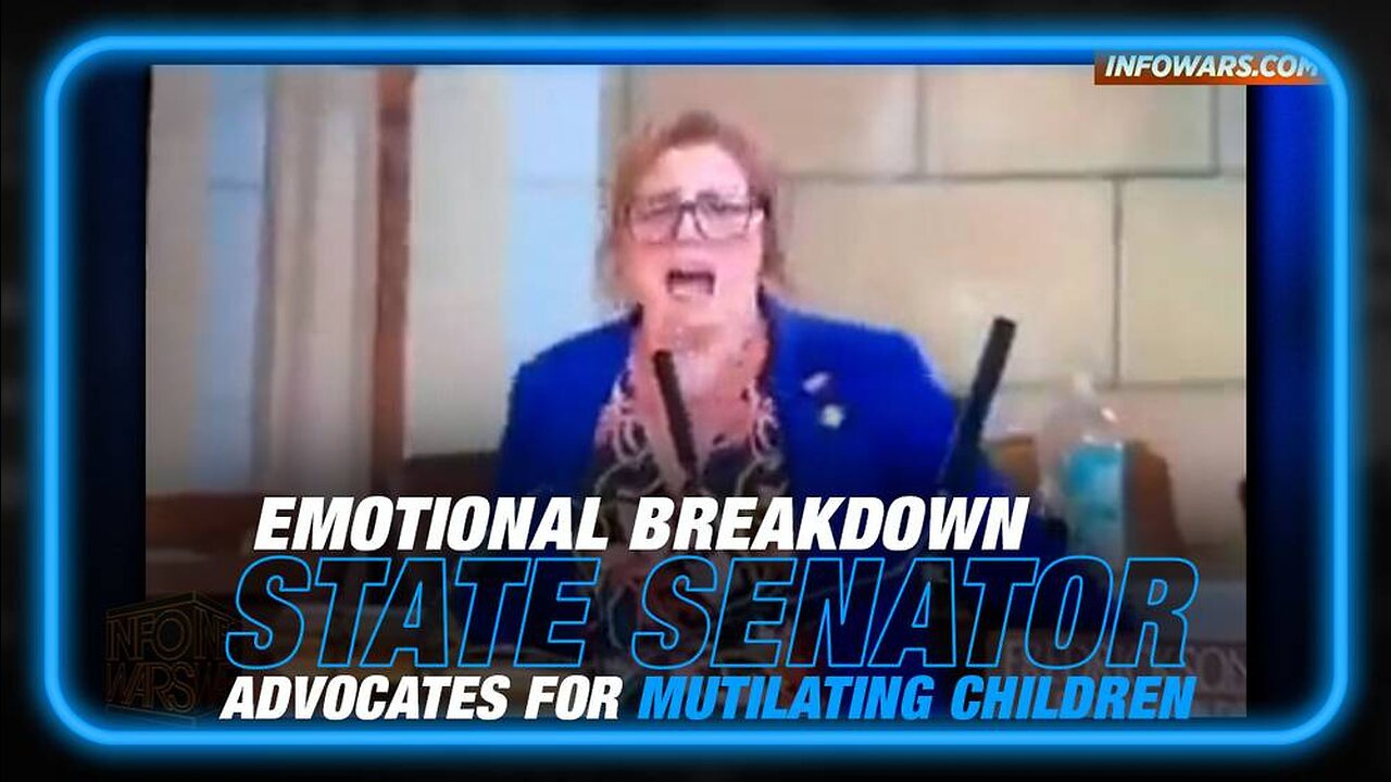 VIDEO: Erratic State Senator Has Breakdown Advocating for Mutilating