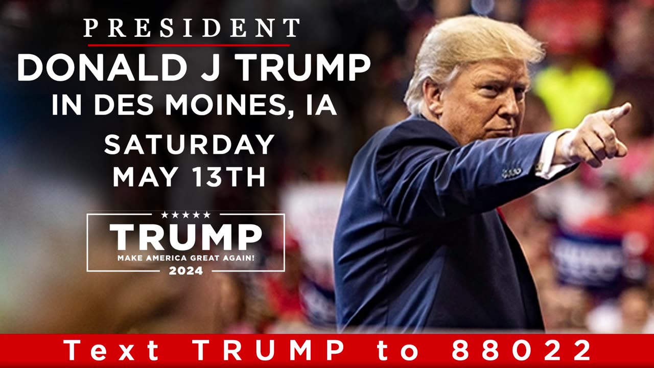 LIVE: President Trump in Des Moines, IA