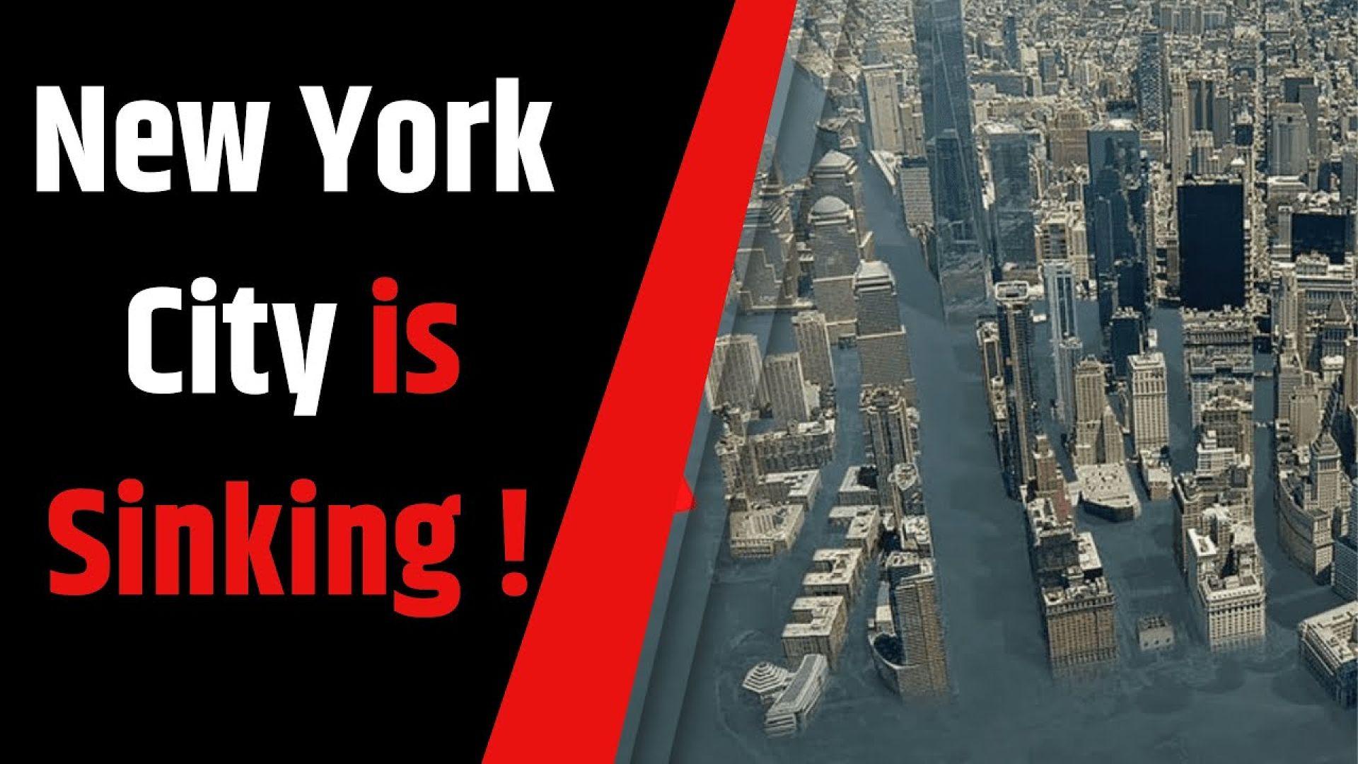 New York is sinking under the weight of the skyscrapers, 1 millimeter a year