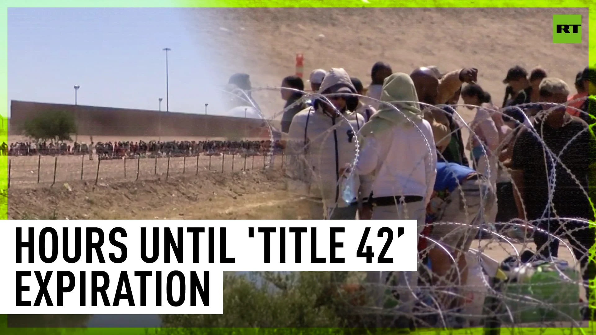 Migrants amass at US border ahead of 'Title 42’ expiration