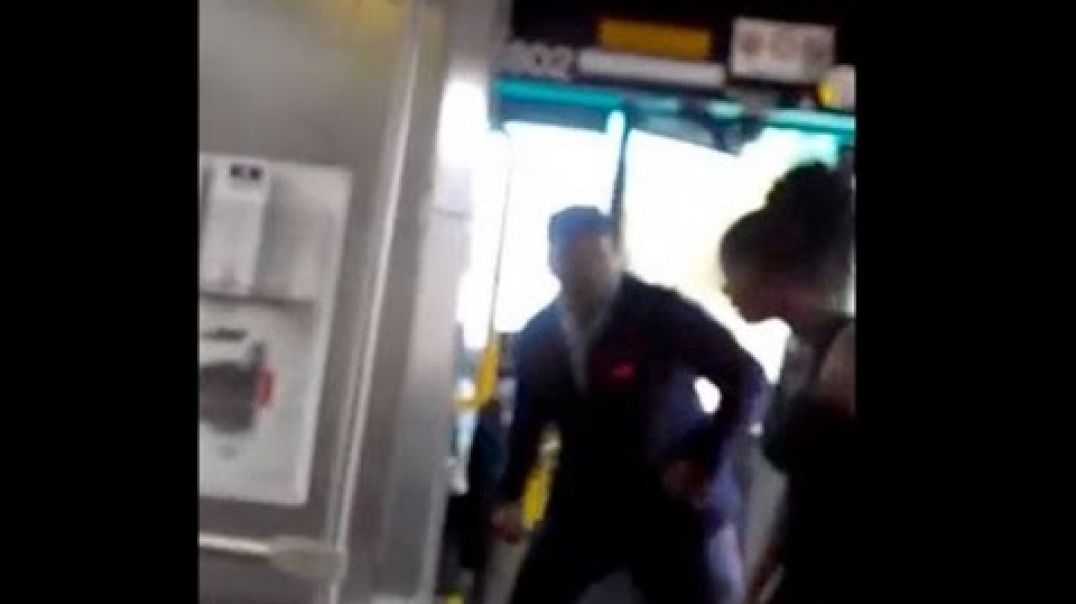 Bus Driver Uppercuts Female Passenger (Video)