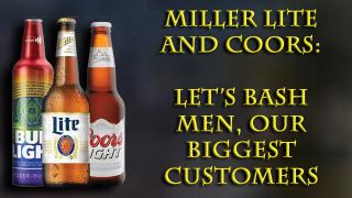 These woke companies really just want men to hate them.