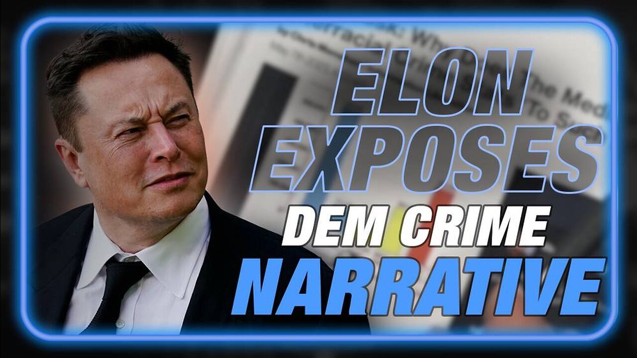 Breaking: Elon Musk Exposes Anti-White Crime Wave Pushed By Deep State