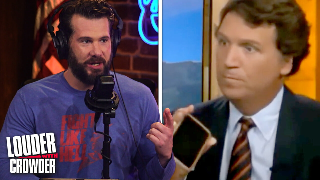 ? TUCKER CARLSON'S LEAKED FILES REVEAL WHO HE REALLY IS! GUEST: ALEX JONES! | Louder with Crowder