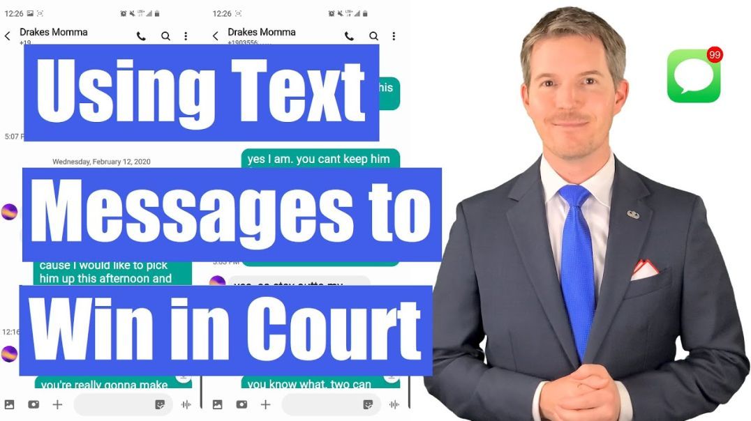 How to Use Text Messages in Court (Full Screen)