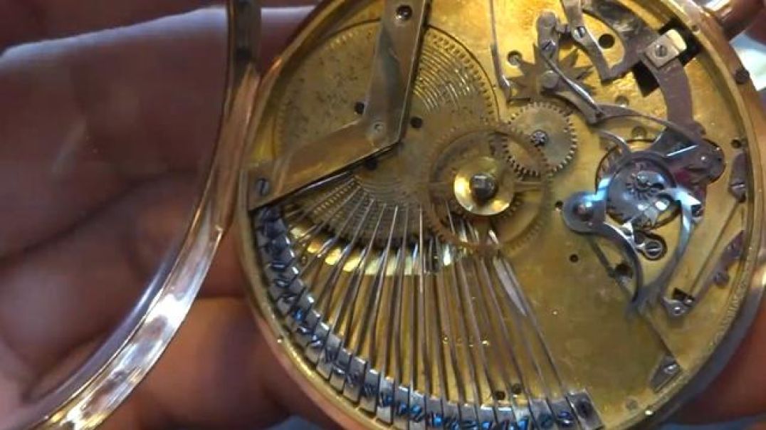 1800's alarm pocket watch