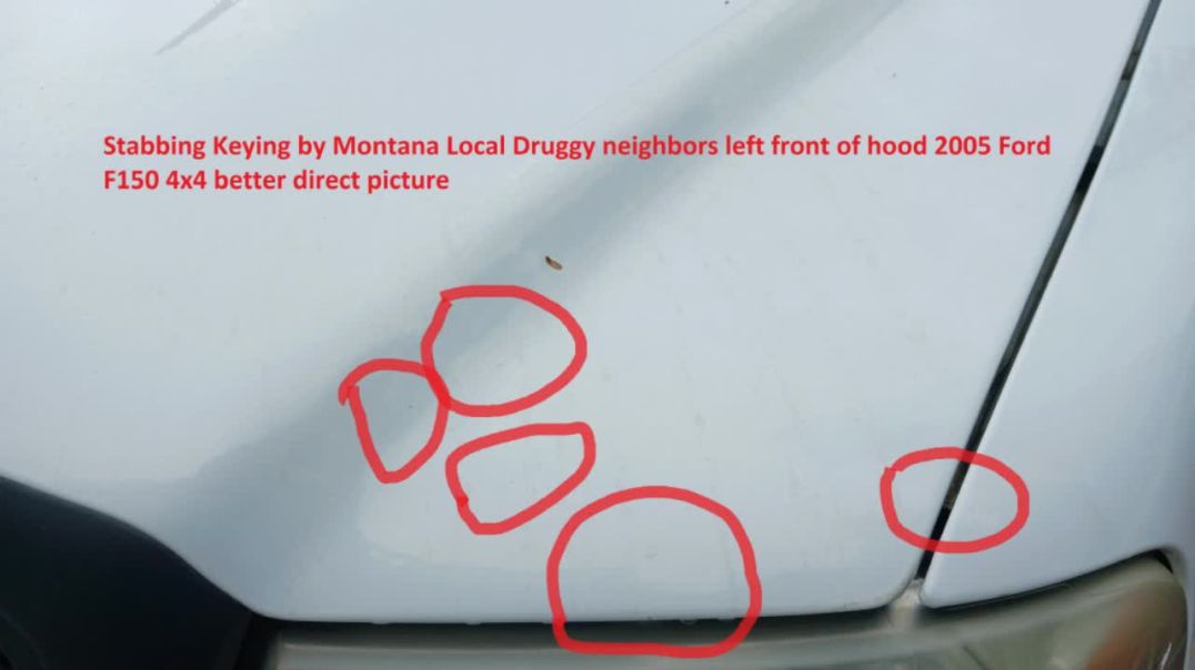 Druggies Attack my Ford F150 4x4 Truck! Don't Visit Whitefish Montana! It is Not Safe! Help a Disabled Vet, Thanks