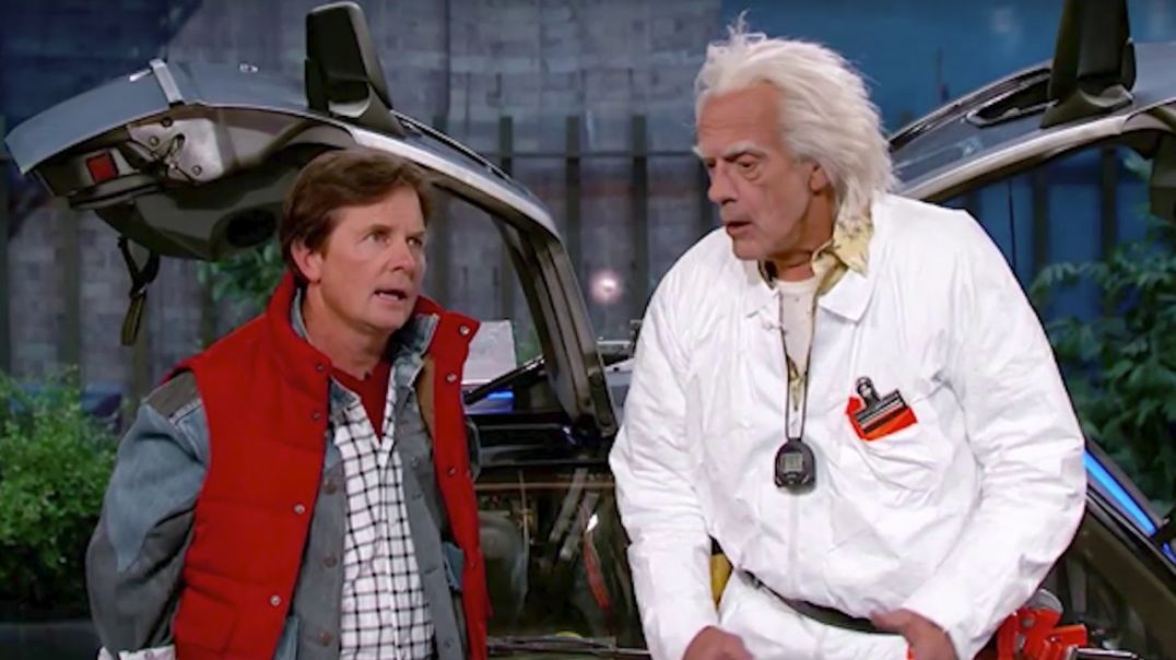 cum town - back to the future doc and marty time travel raping