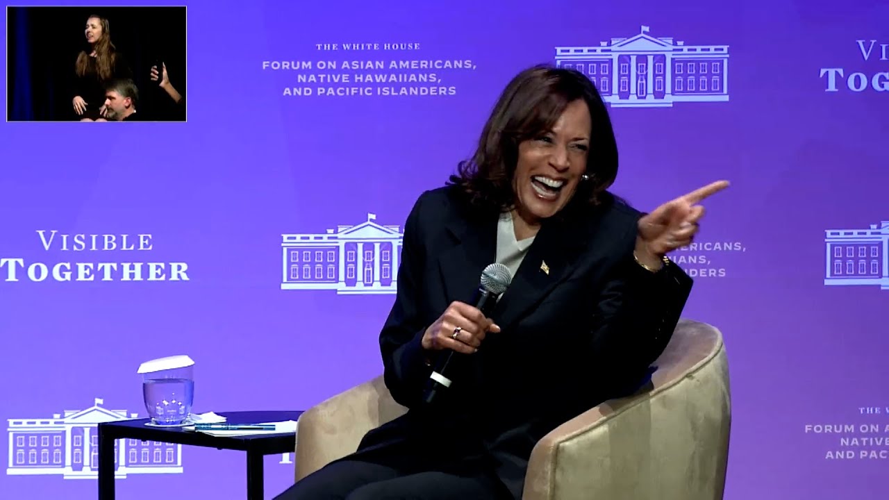 Vice President Harris Participates in a Moderated Conversation at the White House AA & NHPI Forum